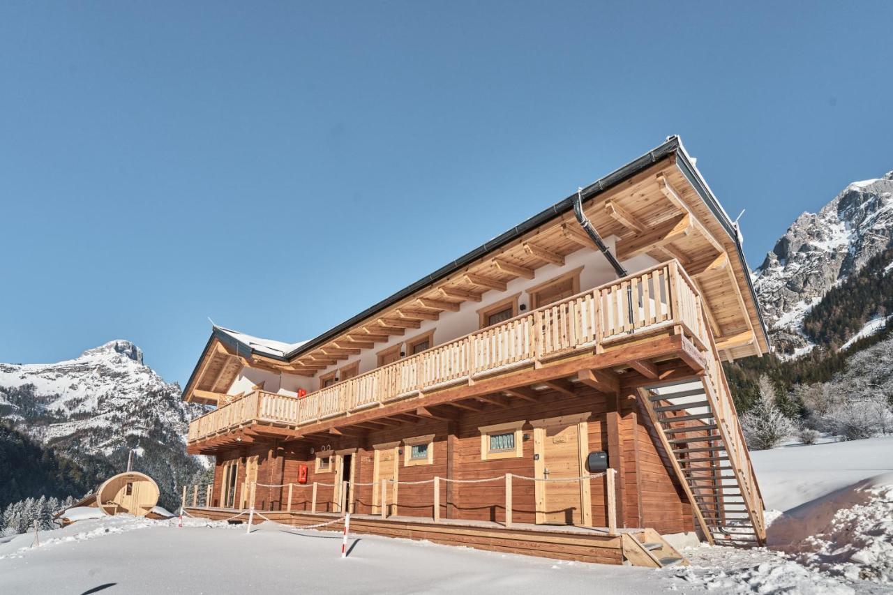 Naturparkresort Xeis Natur Apartments Johnsbach Kültér fotó