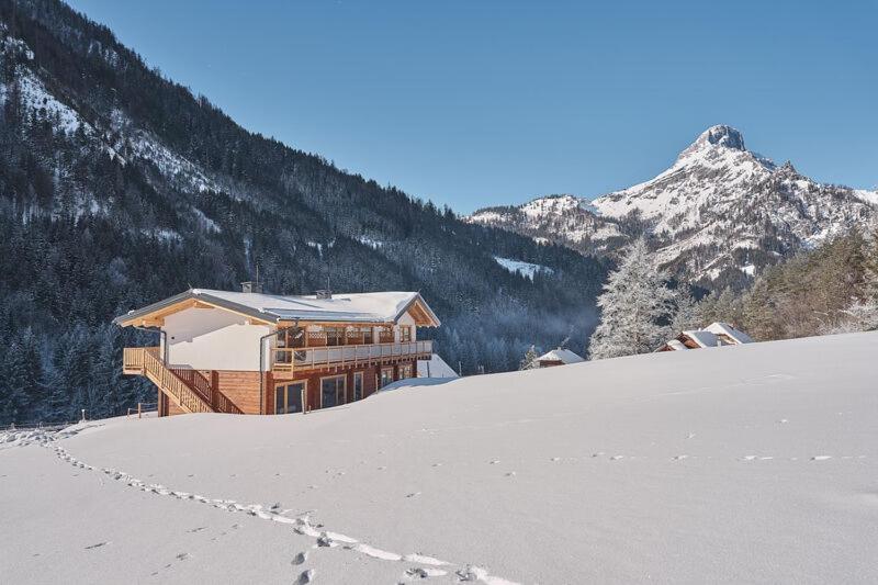Naturparkresort Xeis Natur Apartments Johnsbach Kültér fotó