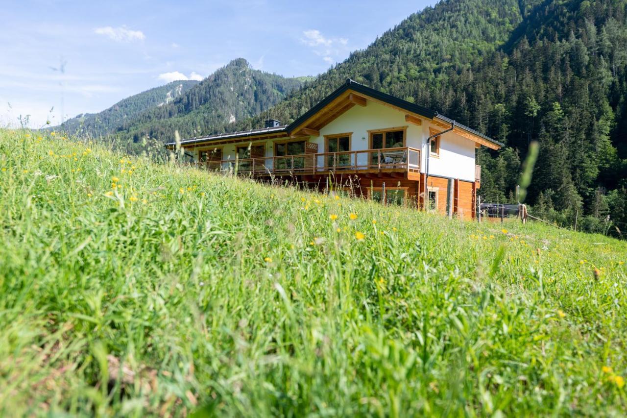 Naturparkresort Xeis Natur Apartments Johnsbach Kültér fotó
