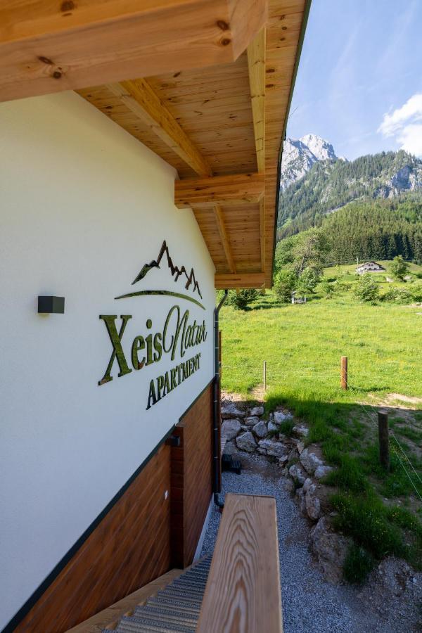 Naturparkresort Xeis Natur Apartments Johnsbach Kültér fotó