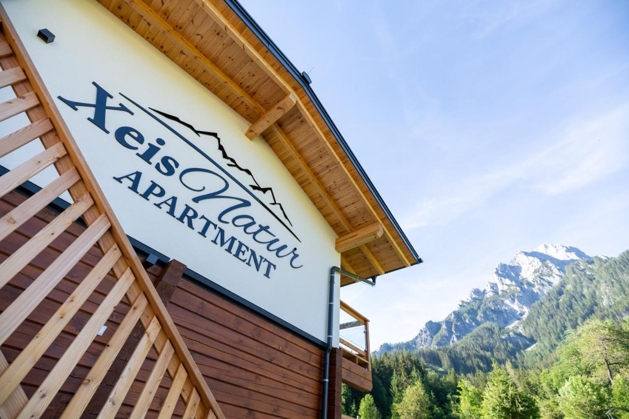 Naturparkresort Xeis Natur Apartments Johnsbach Kültér fotó