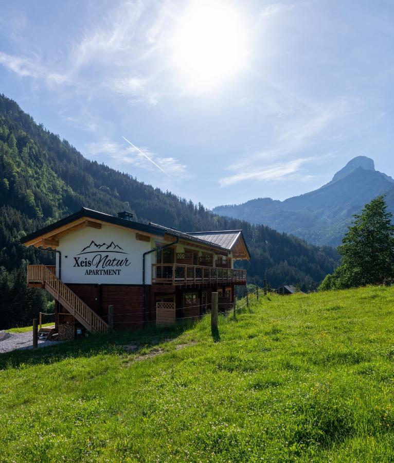 Naturparkresort Xeis Natur Apartments Johnsbach Kültér fotó